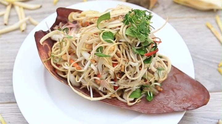 Cách làm nộm hoa chuối thơm ngon, tốt cho sức khỏe - 2