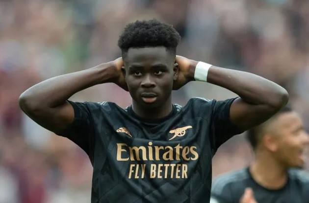Bukayo Saka tiếp tục được đá penalty ở Arsenal