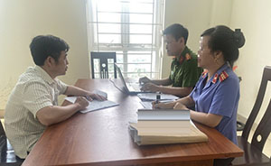 Nghệ An: Bắt đối tượng chiếm đoạt của doanh nghiệp hơn 1 tỷ đồng