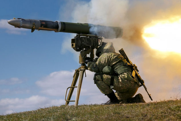 Kornet - v&#x169; kh&#xED; &#x111;&#xE1;ng s&#x1EE3; nh&#x1EA5;t c&#x1EE7;a &#x111;&#x1ED9;i &#x201C;th&#x1EE3; s&#x103;n xe t&#x103;ng&#x201D; Nga s&#x1EAF;p &#x111;&#x1B0;a t&#x1EDB;i Ukraine