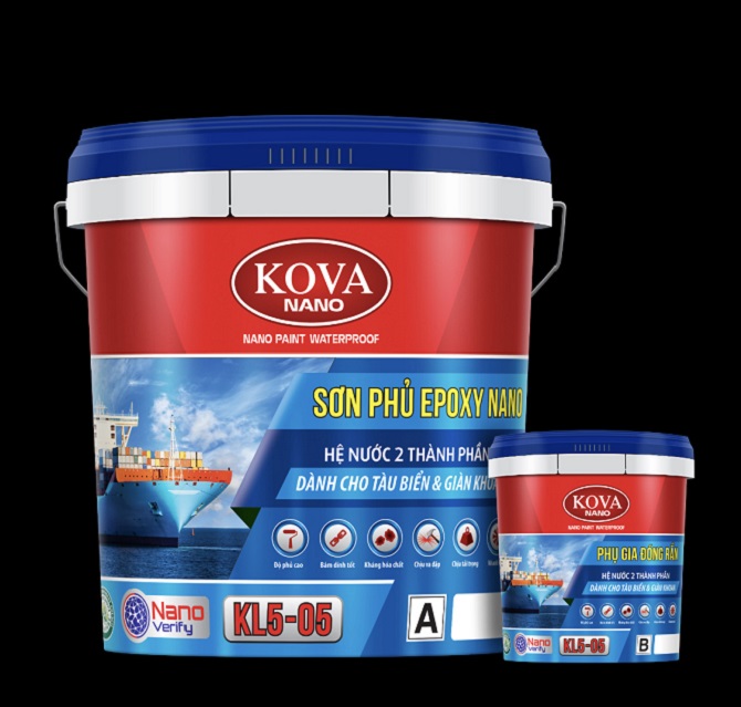 KOVA “trình làng” dòng sơn tối ưu dành cho tàu biển