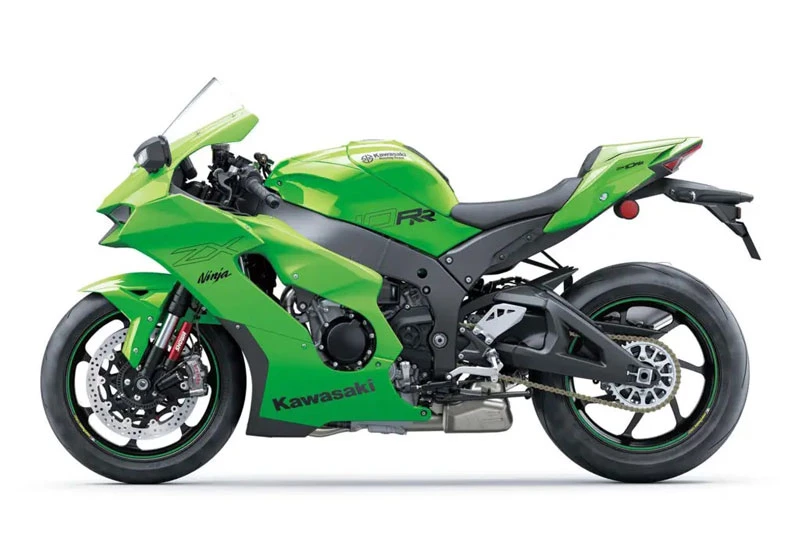 3. Kawasaki Ninja ZX-10RR 2023 (công suất tối đa: 214 mã lực).