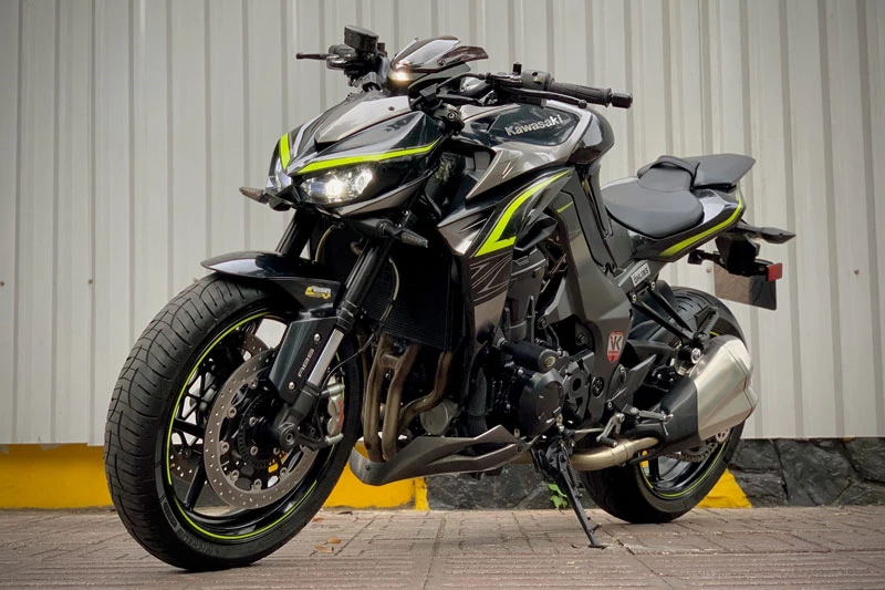 9. Kawasaki Z1000R 2023 (công suất tối đa: 142 mã lực).