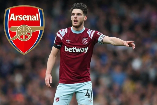 Arsenal phá kỷ lục chuyển nhượng mua Declan Rice ảnh 1