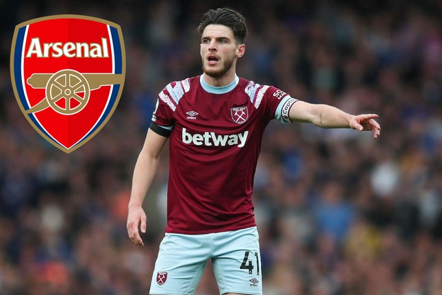 Arsenal phá kỷ lục chuyển nhượng mua Declan Rice