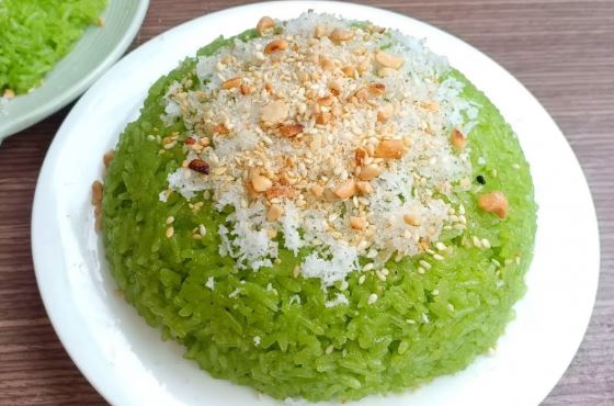 Công thức nấu xôi lá dứa dẻo thơm, lên màu đẹp chuẩn đẹp