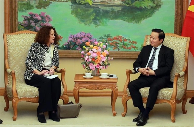 Phó Thủ tướng Trần Hồng Hà tiếp Giám đốc Quốc gia Ngân hàng Thế giới tại Việt Nam - Ảnh 1.