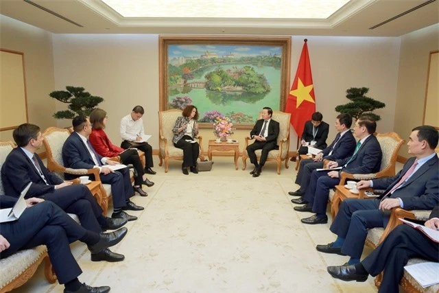 Phó Thủ tướng Trần Hồng Hà tiếp Giám đốc Quốc gia Ngân hàng Thế giới tại Việt Nam - Ảnh 2.