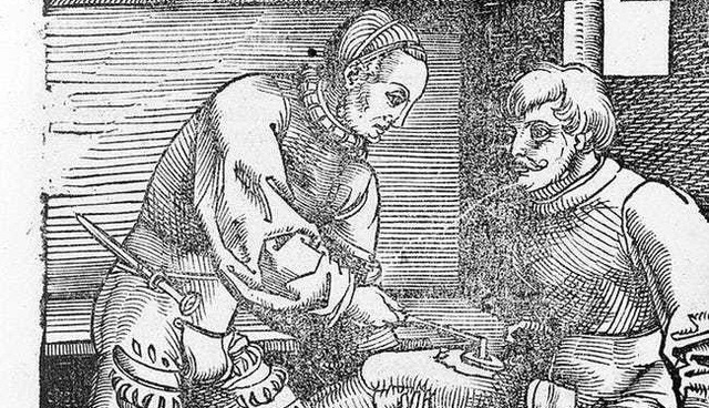 Những công việc quái dị của thợ cạo tóc thời trung cổ