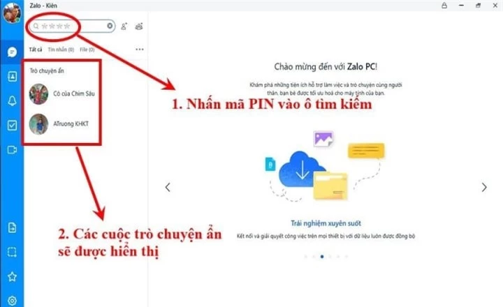 Cách ẩn cuộc trò chuyện Zalo trong một nốt nhạc - 3