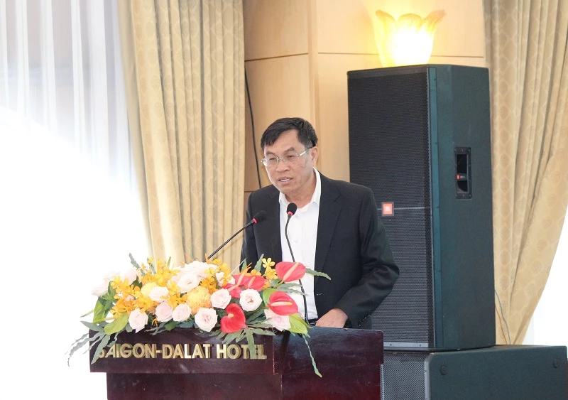 Ông Võ Ngọc Hiệp – Phó Chủ tịch UBND tỉnh Lâm Đồng, phát biểu tại hội nghị.