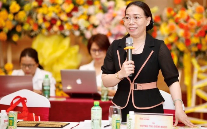 Phó Chủ tịch UBND tỉnh Sóc Trăng Huỳnh Thị Diễm Ngọc kiến nghị giải pháo bảo vệ thương hiệu gạo ngon ST25