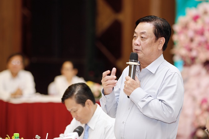 Bộ trưởng Bộ NN&PTNT Lê Minh Hoan