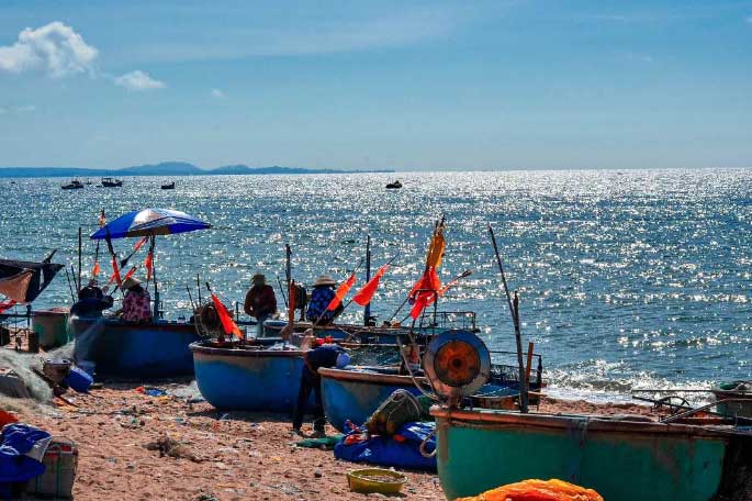 Đến Phước Hải ăn hàu sữa, ngắm biển làng chài