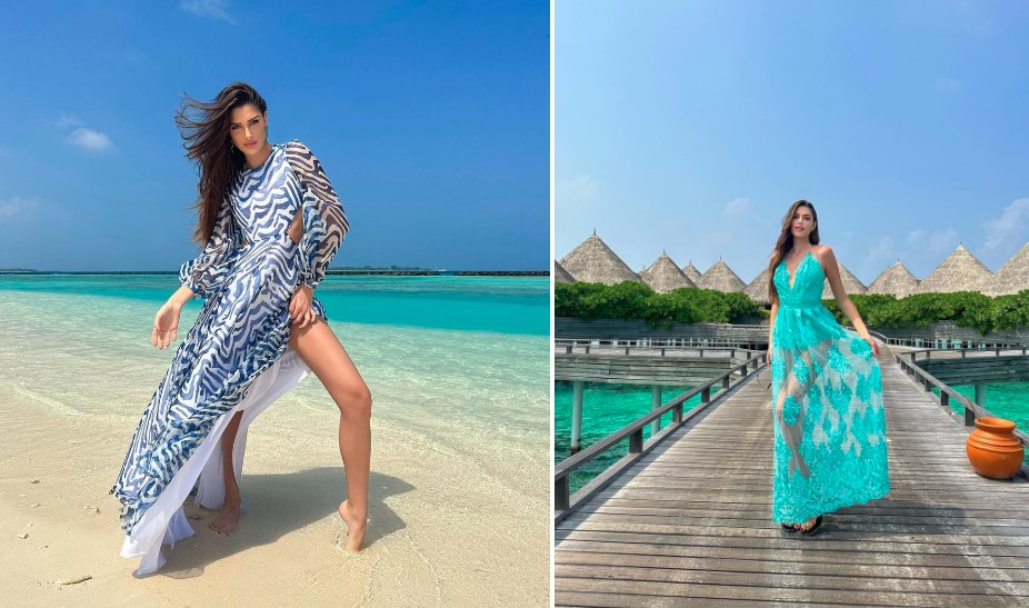 Vẻ gợi cảm của Hoa hậu đẹp nhất năm 2022