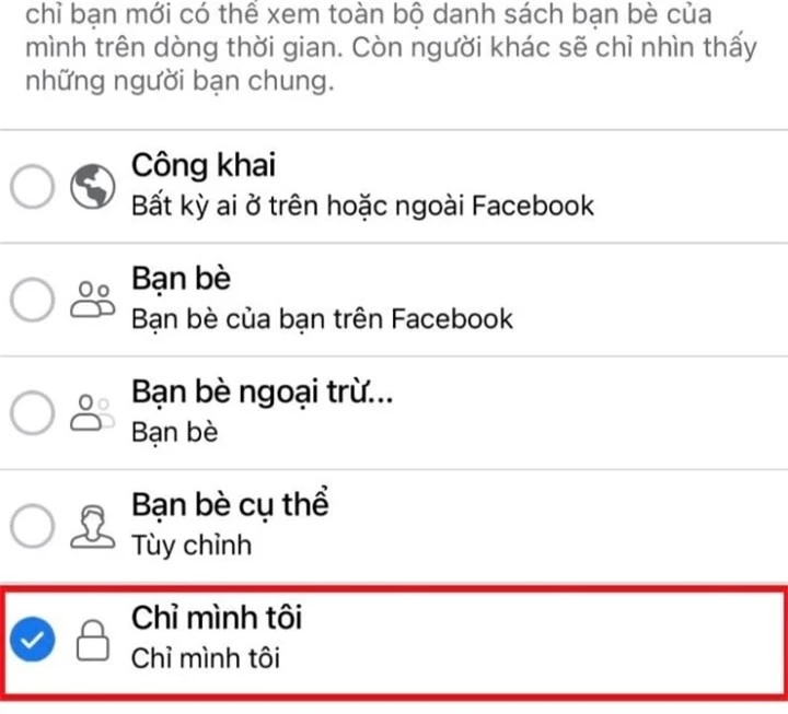 Cách ẩn danh sách bạn bè Facebook trên IOS mới nhất năm 2023 - 5