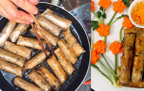 Đầu bếp nhà hàng 5 sao nói: Bỏ thứ này vào chảo, rán nem cái nào cũng giòn rụm, để lâu không ỉu
