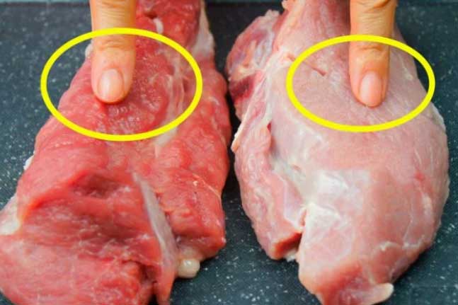 Mua thịt lợn chọn miếng sẫm hay nhạt màu: Người bán chỉ 3 điểm cần chú ý để tránh mua phải thịt tăng trọng