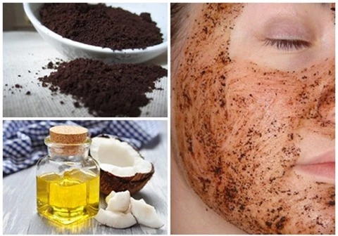 Làm trắng da với mặt nạ bã cà phê và dầu dừa là liệu pháp tự nhiên vô cùng an toàn