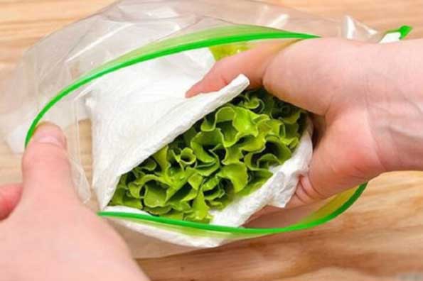 Mẹo bảo quản rau tươi lâu, đơn giản