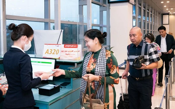 Dự báo hàng không và du lịch sẽ tăng trưởng mạnh trong năm 2023, Vietjet đã đặt ra nhiều mục tiêu lớn để hướng tới những kết quả cao hơn trong năm (ảnh: N.Q).