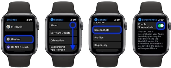 Hướng dẫn cách chụp màn hình Apple Watch nhanh, đơn giản - 3