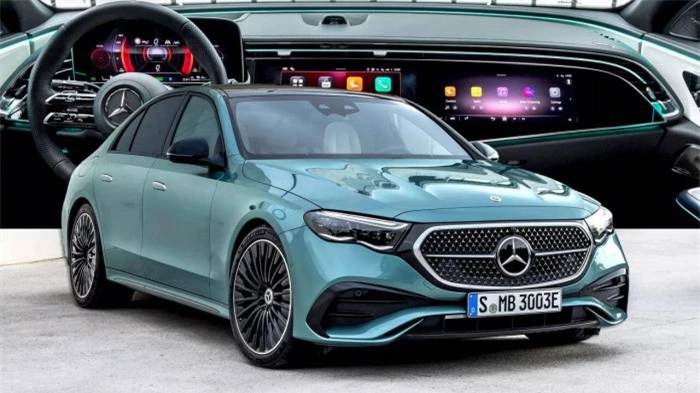 mercedes-benz e-class hoàn toàn mới có nội thất như eqs