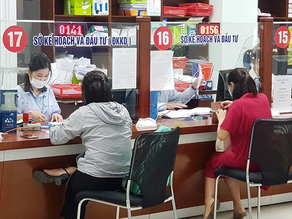 Các tổ chức, công dân đăng ký thành lập doanh nghiệp mới tại Sở KH&ĐT Đà Nẵng