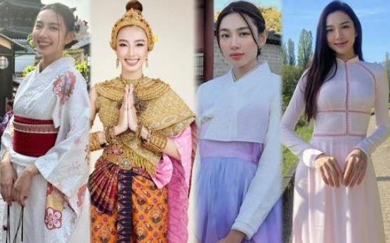 Hoa hậu cân hết mọi trang phục truyền thống gọi tên Thuỳ Tiên, đi đến đâu là gây thương nhớ đến đó!
