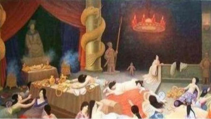 Người bị ép tuẫn táng theo hoàng đế Trung Hoa sống được bao lâu dưới lăng mộ? 