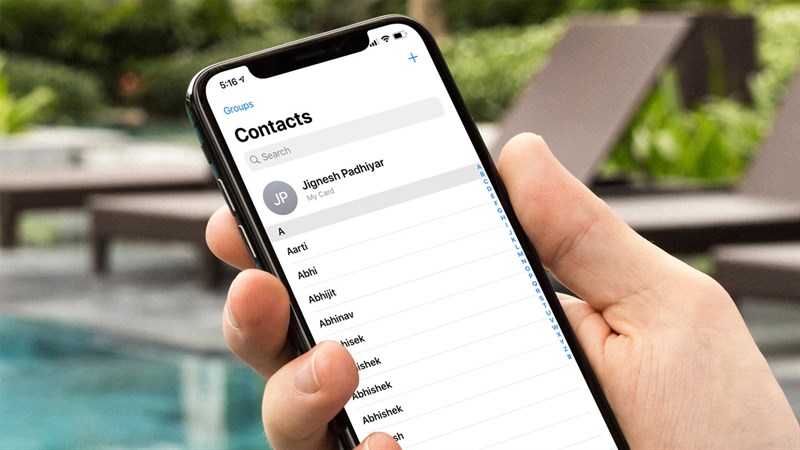 Cách xóa danh bạ trùng lặp trên iPhone