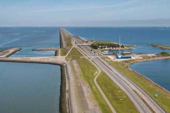 Công trình đê biển nổi tiếng thế giới của Hà Lan