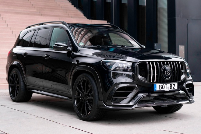 Mercedes-AMG GLS 63 mạnh 888 mã lực với gói độ của Brabus