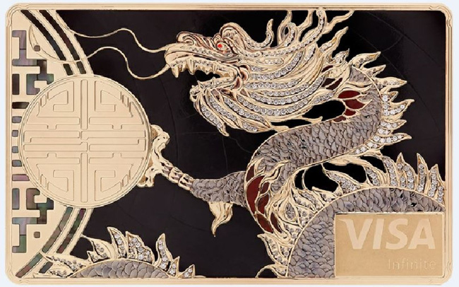 Độc lạ chiếc thẻ tín dụng có giá hơn 4 tỷ đồng, nạm toàn kim cương