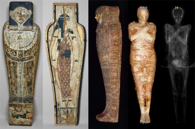 Ai Cập phát hiện xác ướp mang thai đầu tiên trên thế giới - Ảnh 1.
