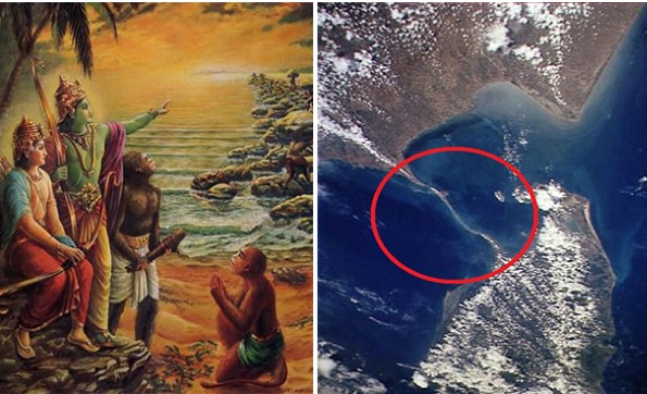 Tìm thấy cây cầu hàng triệu năm tuổi trong thần thoại Ấn Độ