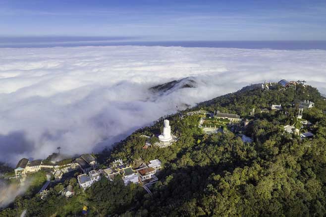 Ngắm biển mây đẹp như cổ tích tại Bà Nà