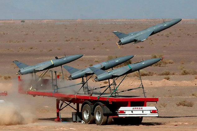 Phương Tây lo ngại trước sức mạnh đáng gờm của UAV Iran