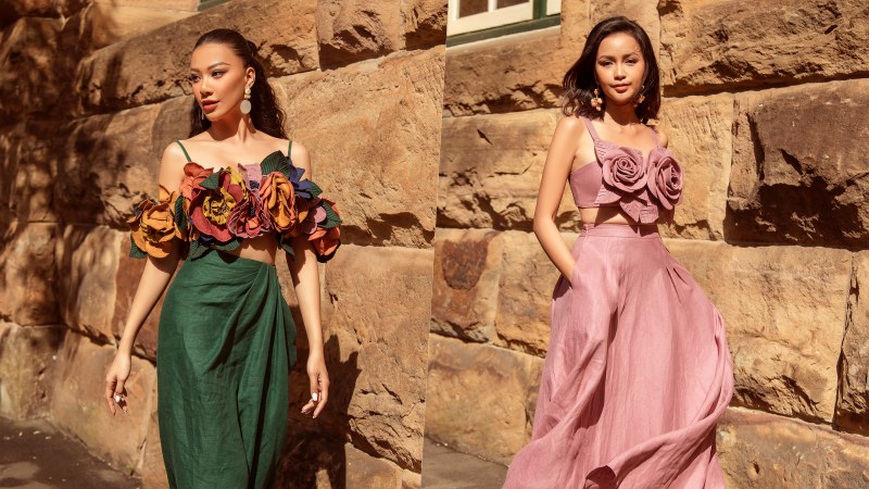 Hoa hậu Ngọc Châu, Á hậu Kim Duyên khoe vẻ gợi cảm khi dạo chơi tại Úc