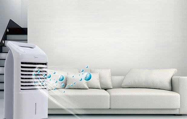 Nguy hại cho sức khỏe khi dùng quạt điều hoà hơi nước trong phòng kín