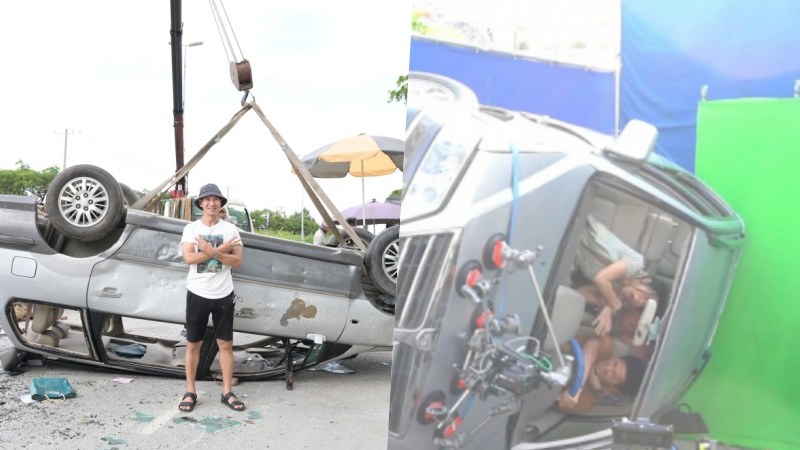 Lý Hải thiết lập kỷ lục trong làng phim Việt: Đầu tư thiết bị chuyên nghiệp chỉ cho 1 cảnh lật xe