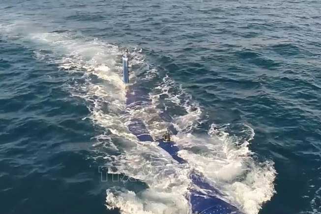 Israel ra mắt tàu ngầm không người lái đầu tiên