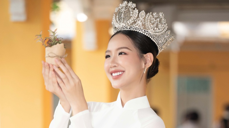 Hoa hậu Bảo Ngọc ra mắt dự án truyền cảm hứng về môi trường