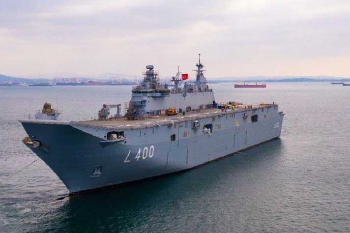 Nga sẽ đóng chiến hạm tương đương tàu đổ bộ tấn công L-400 Anadolu của Thổ Nhĩ Kỳ?