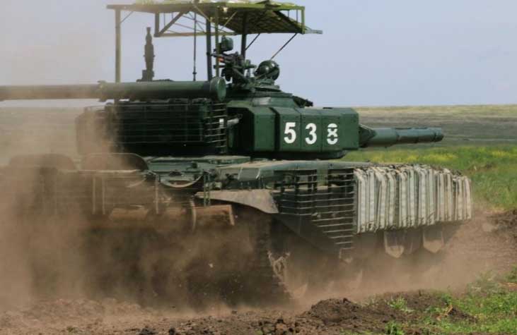 Xe tăng Nga nâng cấp 'mái che Javelin' sau khi chịu thiệt hại lớn
