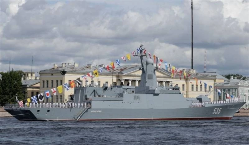 Hải quân Nga nhận tàu hộ vệ tên lửa tàng hình Merkuriy cực mạnh ảnh 1