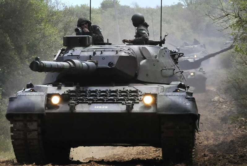 Leopard 1A5 gấp rút tham chiến để đối đầu T-62M