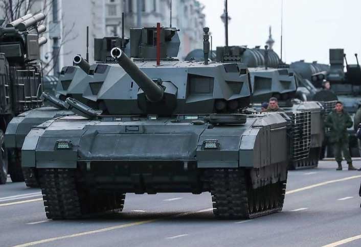 Nga lần đầu sử dụng xe tăng T-14 Armata trong vai trò đặc biệt