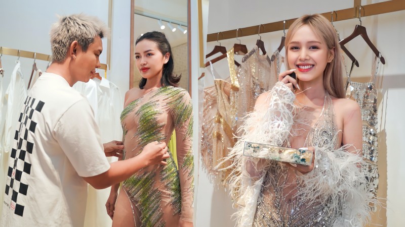 NTK Đỗ Long 'đo ni đóng giày' trang phục cho các mỹ nhân đình đám showbiz Việt