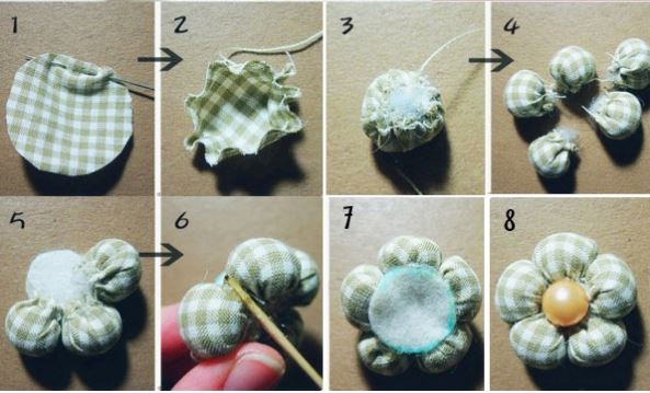 Hướng dẫn cách làm dây buộc tóc chỉ trong vài phút